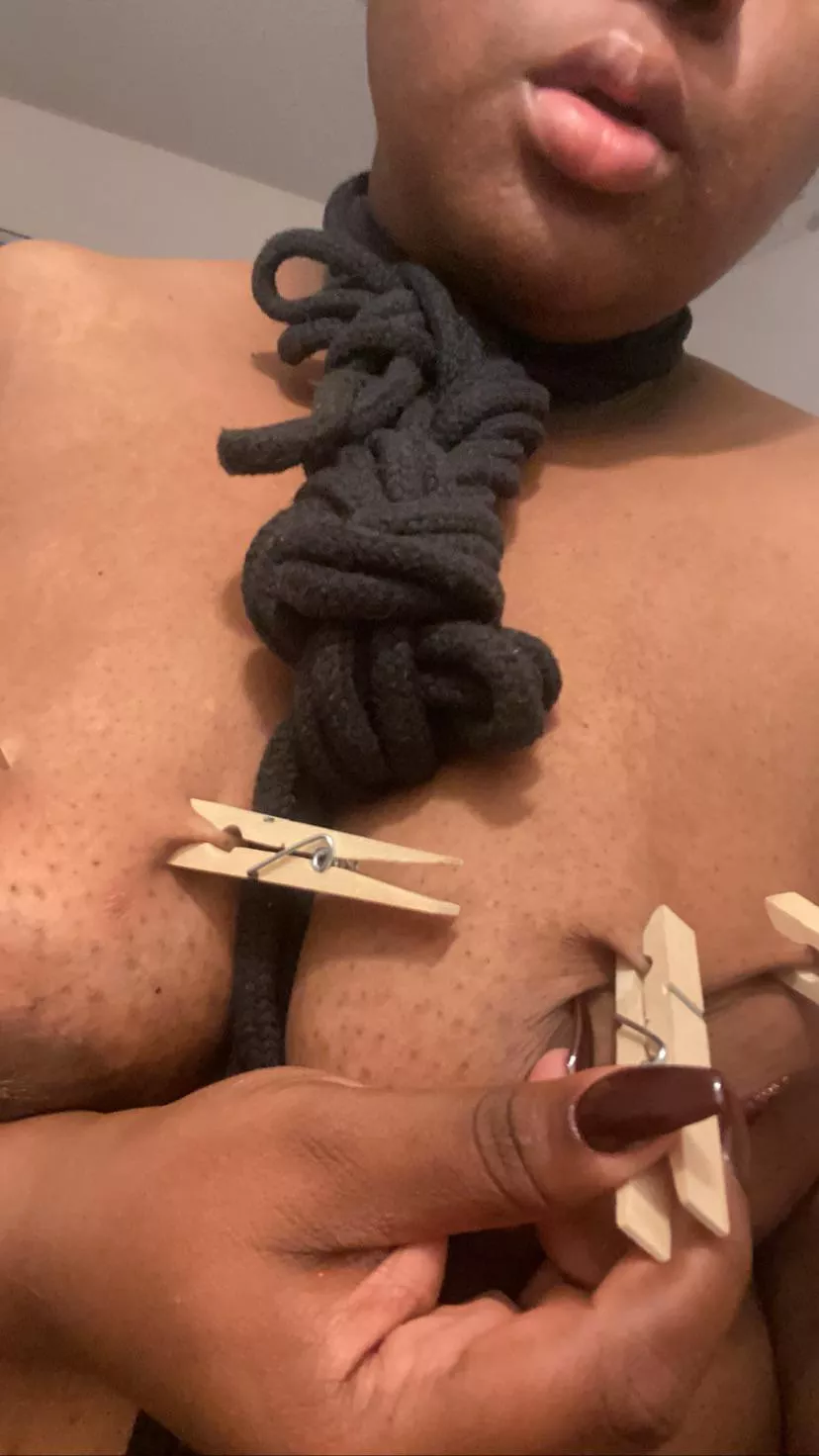 Wearing the necklace Nature Intended. Wishing I Could be Lashed by A Superior.. posted by mastersmonkey2