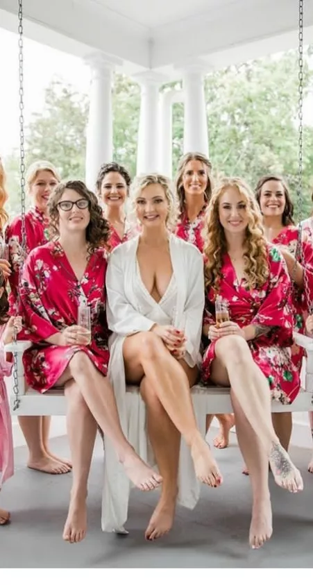 Wedding day low cut robe by lfo71