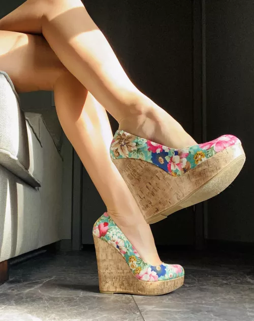 Wedge Wednesday 💗 by Stilettos_and_lace