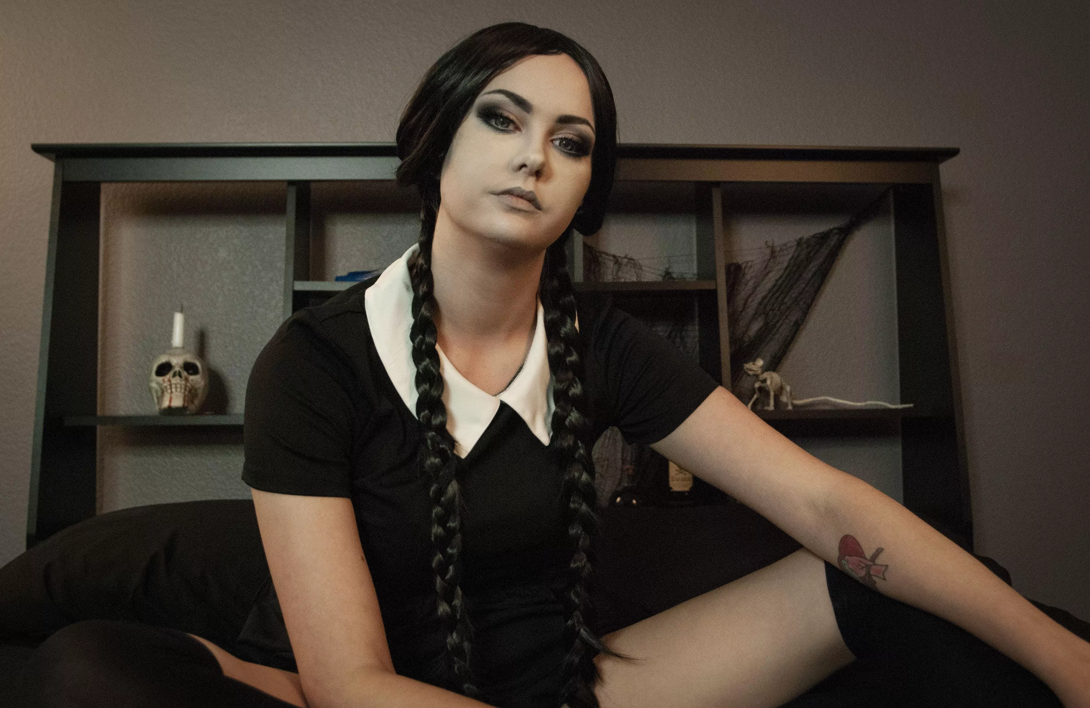 Wednesday Adams by Cheezburqer [self] posted by Cheezburqer