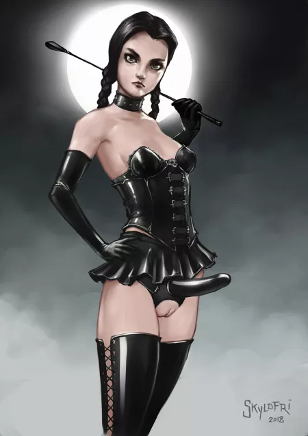 Wednesday Addams Grown Up (The Addams Family) [Skyldfri] by skyldfri