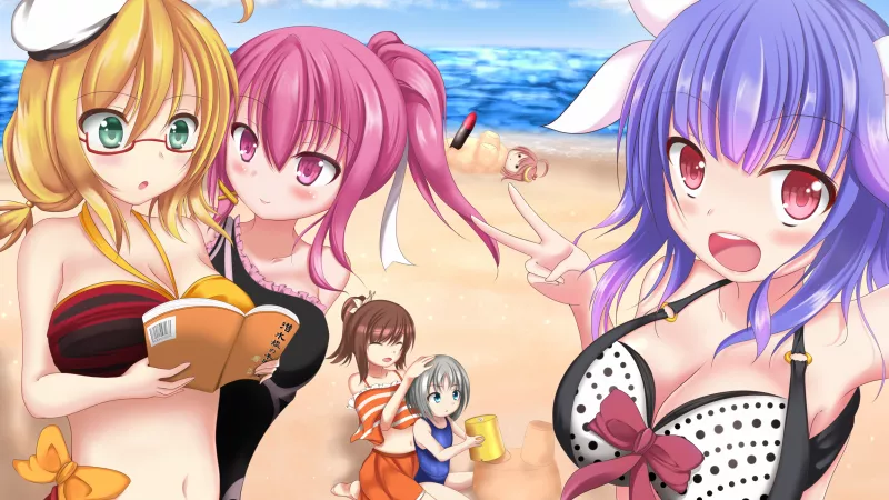 Weird sand Castle 2500 x 1407 (Kancolle) by AutisticRetardFagot