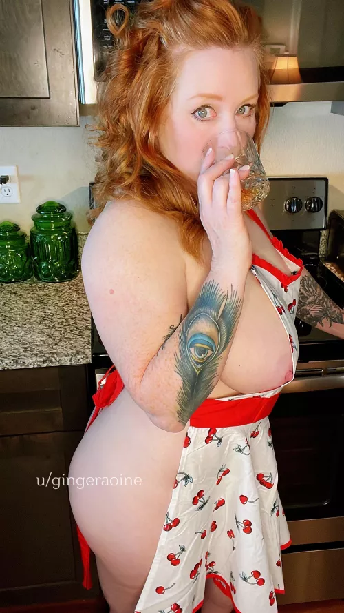 Welcome home! I started without you 🥃 by gingeraoine