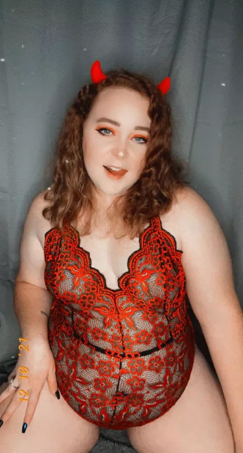 welcome to hell😈❤️ by RedHeadedBunnyBabe