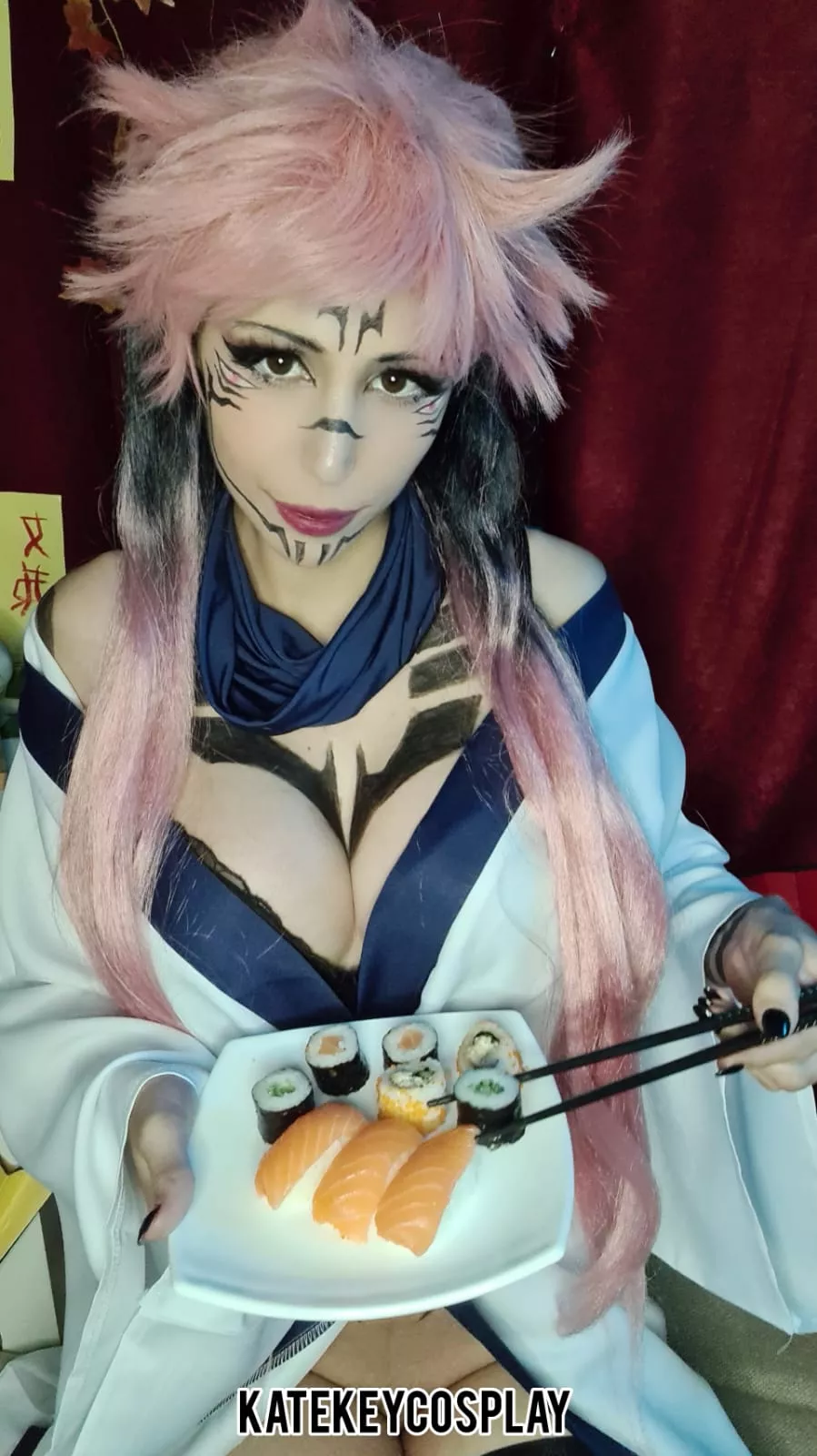Welcome to my domain! I have sushi~ Female Ryomen Sukuna by Kate Key (self) posted by katekeycosplay