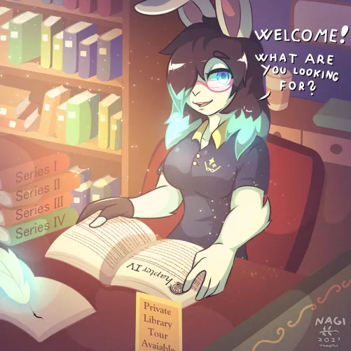 Welcome To The Infinite Library (nagifur) by sKy66874
