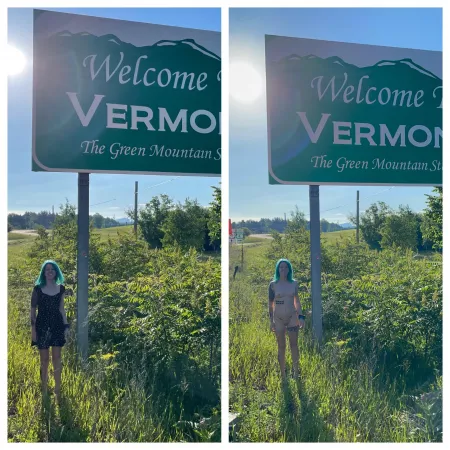 Welcome to Vermont 😜 by lilglitterbitch
