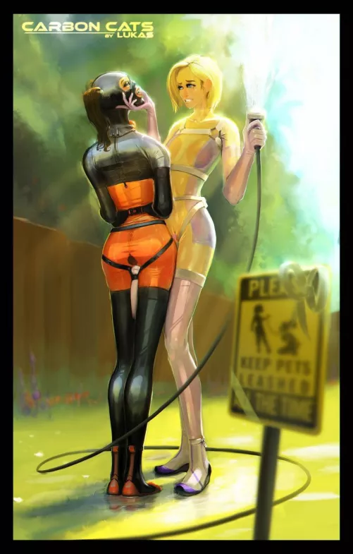 Well do you like the park lassie? by AbhiGoodies