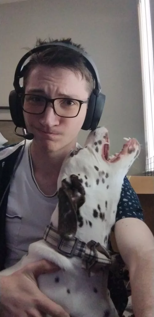 Well! Guess you could say my pet has a special ability to distract me from winning games 😂 by Faerohe