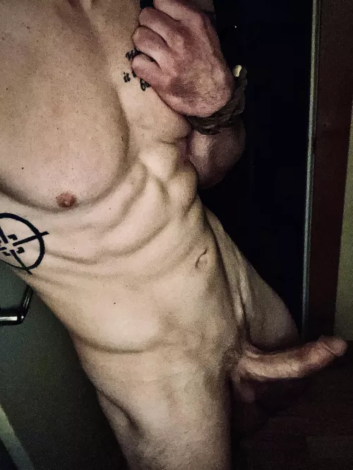 Well my tattoos are military but I lost the uniform quick today 😈 by trip4489