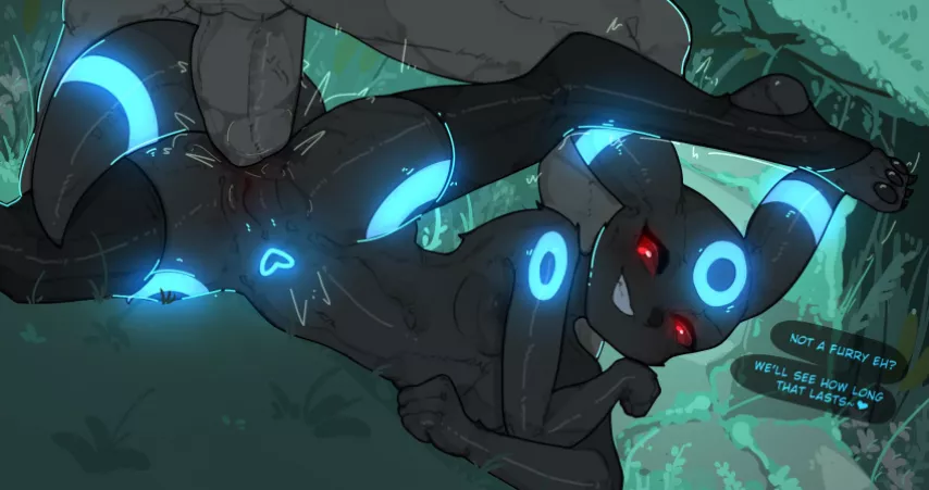 Well my umbreon made me a furry, now I can't stop breeding my pokemon~ [shuuko] by Accomplished_Fact799