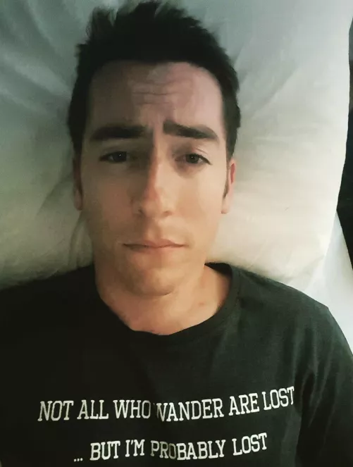 Welp. I got dumped by text while on a layover. Wallowing in some self pity while I can ✌️ by thatgaypilot