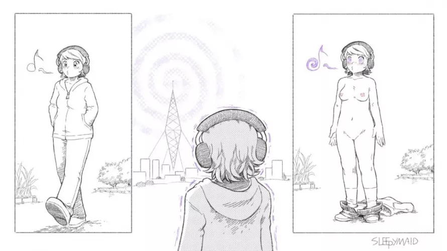 Welp, so much for taking a break from hypnosis and going for a walk- (idk artist) by PrimeRex70