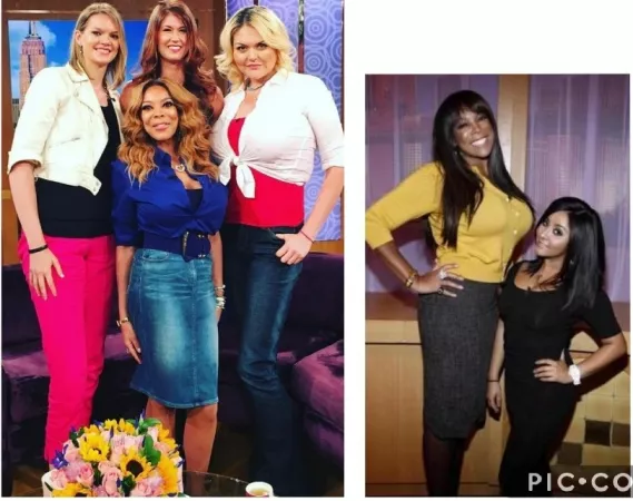 Wendy Williams with stars of MGL and Snooki. Should have had them on same episode. by Jobbers101