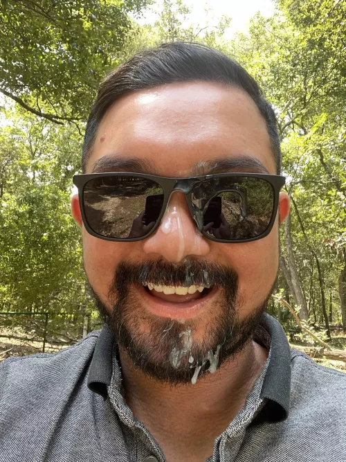 Went cruising in the park and got a huge facial by _notsuoh_