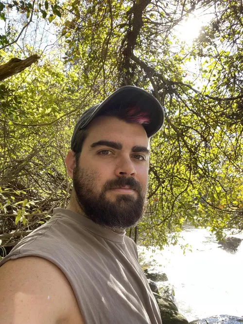 Went hiking today and felt cute ☺️ by caltron3030