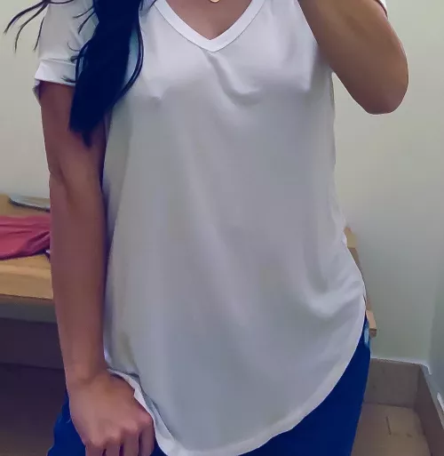 Went shopping for a bra and decided I don’t need one by FunSizeCumslut