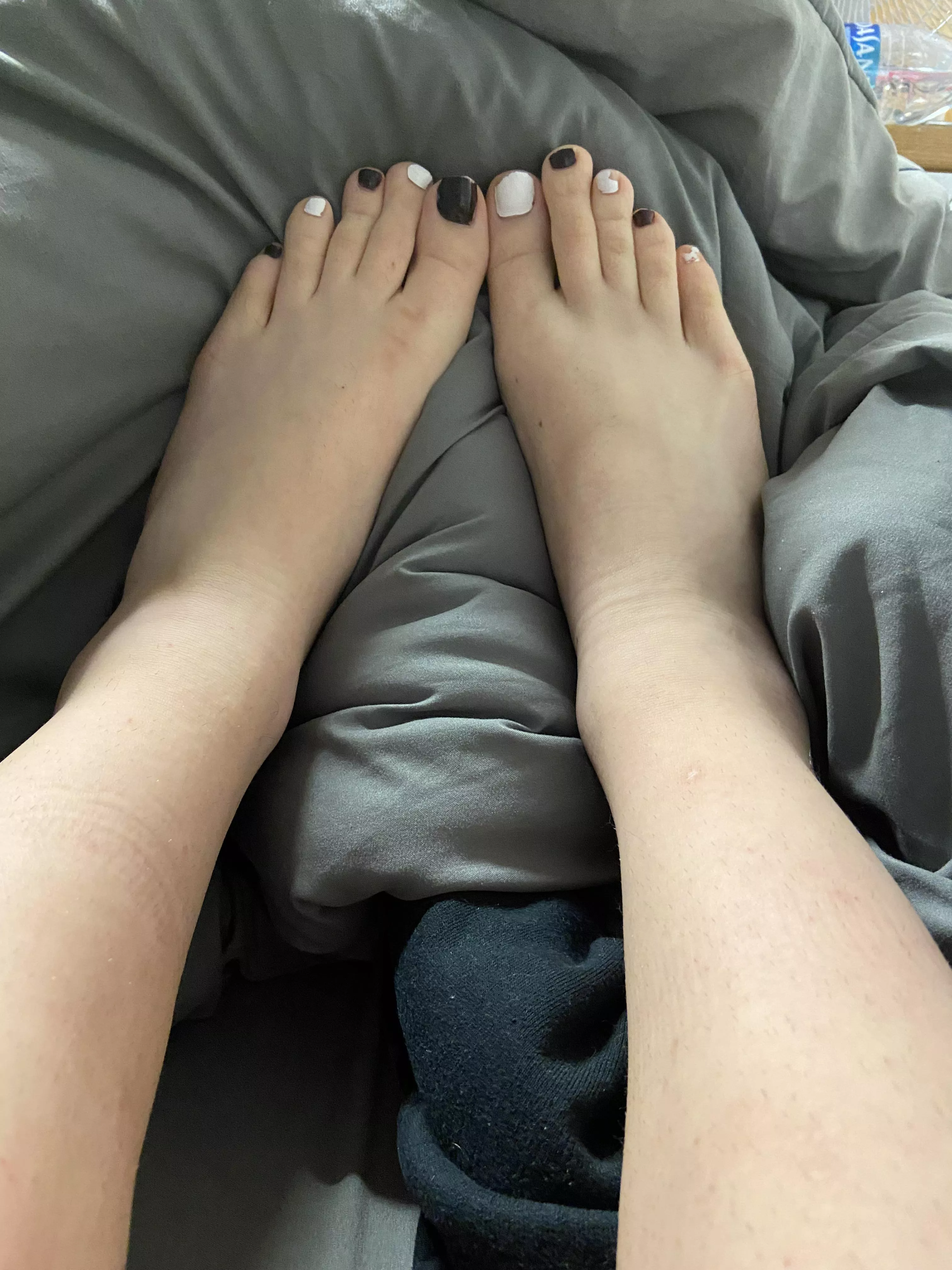 went to a metal show today, think people liked what they saw? 🖤🤍 posted by [deleted]