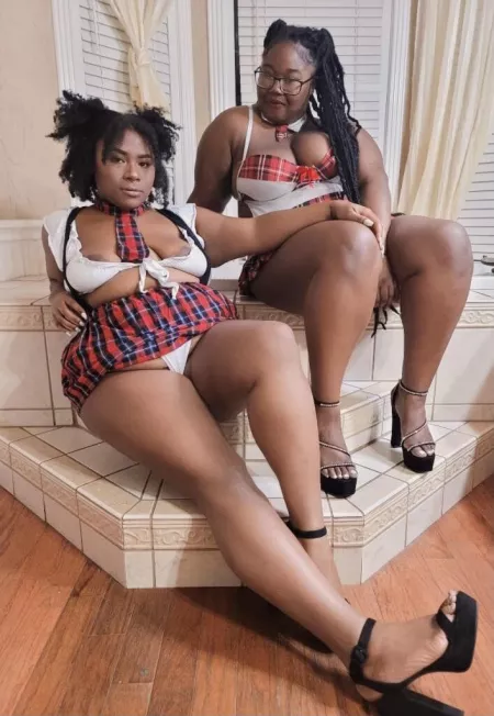 We’re ready to be some very naughty girls for you… which do you want first? by babykeeyyy