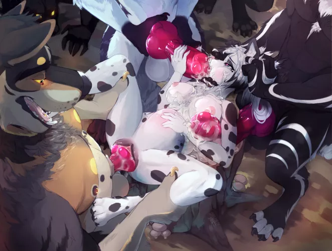 Werewolf Encounter [MFMM] (skullysilverwolf) by lovvc