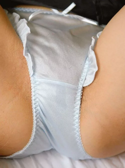 Wet blue gusset by panty_overload