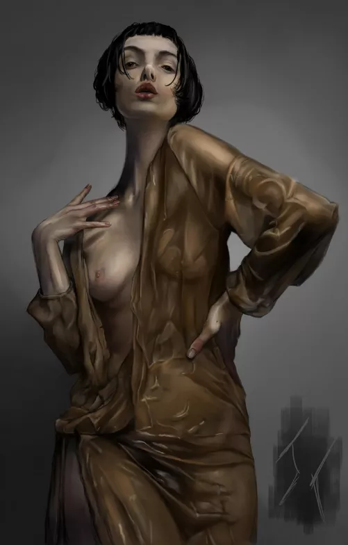 wet daisy by jcchang4