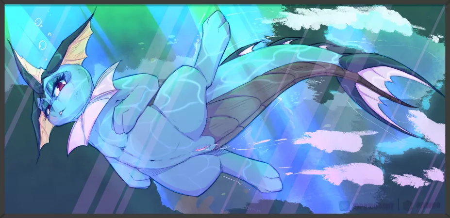 Wet Feesh [F] (Pawoo) by RubyDusk_