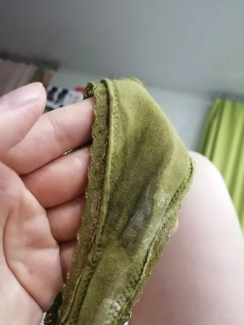 Wet green panties by Bubblegum_flower