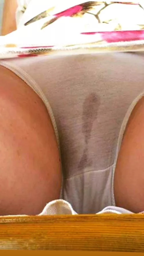 Wet grey cotton by panty_overload