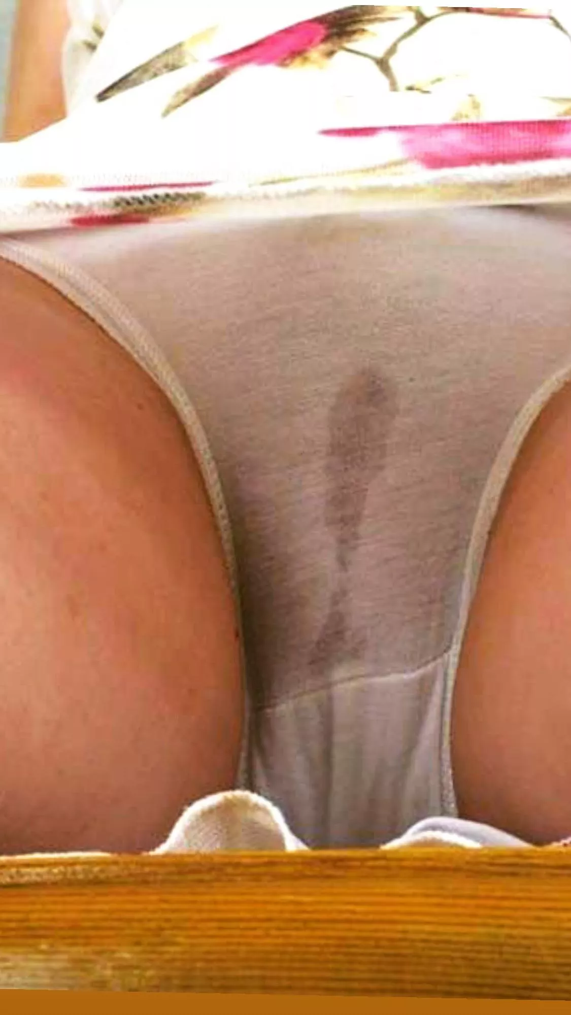 Wet grey cotton posted by panty_overload