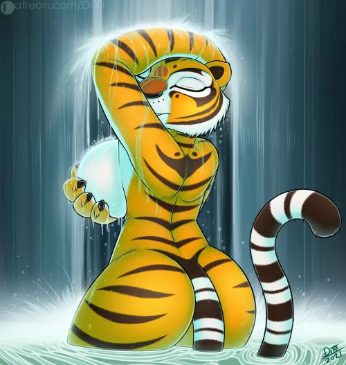 Wet Tigress [F] (drxii) by 5headedragon