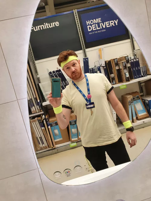 We've got a wear yellow to work day for charity. Not the best colour for a redhead but doing my bit! by Thwip82