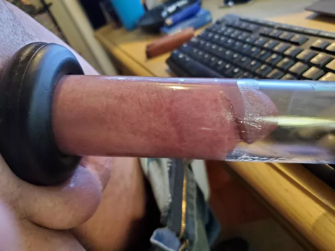 WFH Morning pump with my coffee by MidwestITgeek