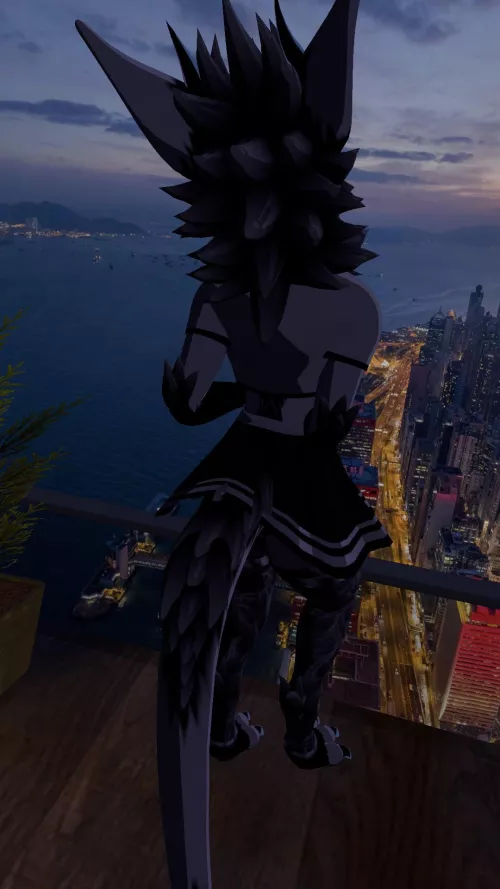 What a beautiful view🌃 by ThatFluffButtSappy