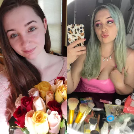 What a difference two years can make by bimboselene