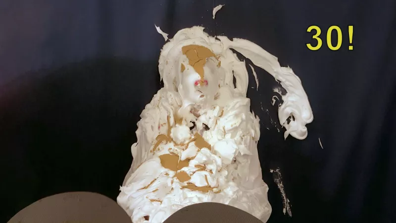 what a sexy clown looks like after she takes 30 pies in a row! by wam_fan_man