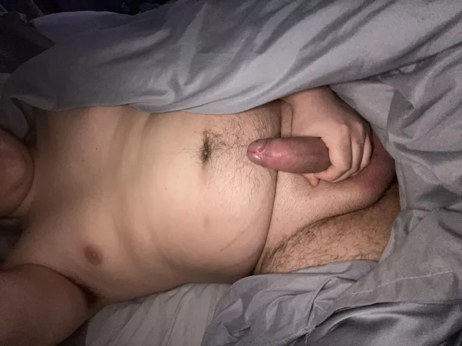 What a shame I’m all alone in bed rn!! Dm welcome!! by KinkyBiChubx