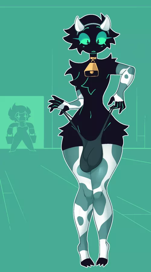 What a weird looking udder... (Welwraith) by Franken_wolf1