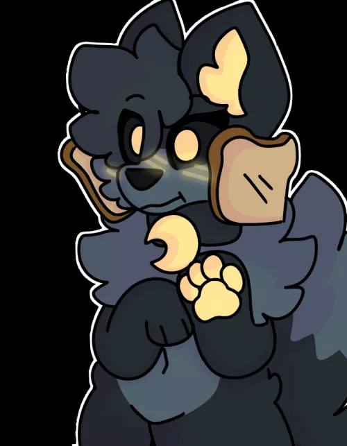 what are you?!? - art by me by TotallyNotFur