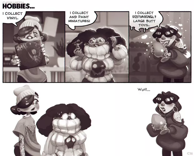 what are your hobbies?... [OC] (Me - Catullust16) by MrCurlyStache