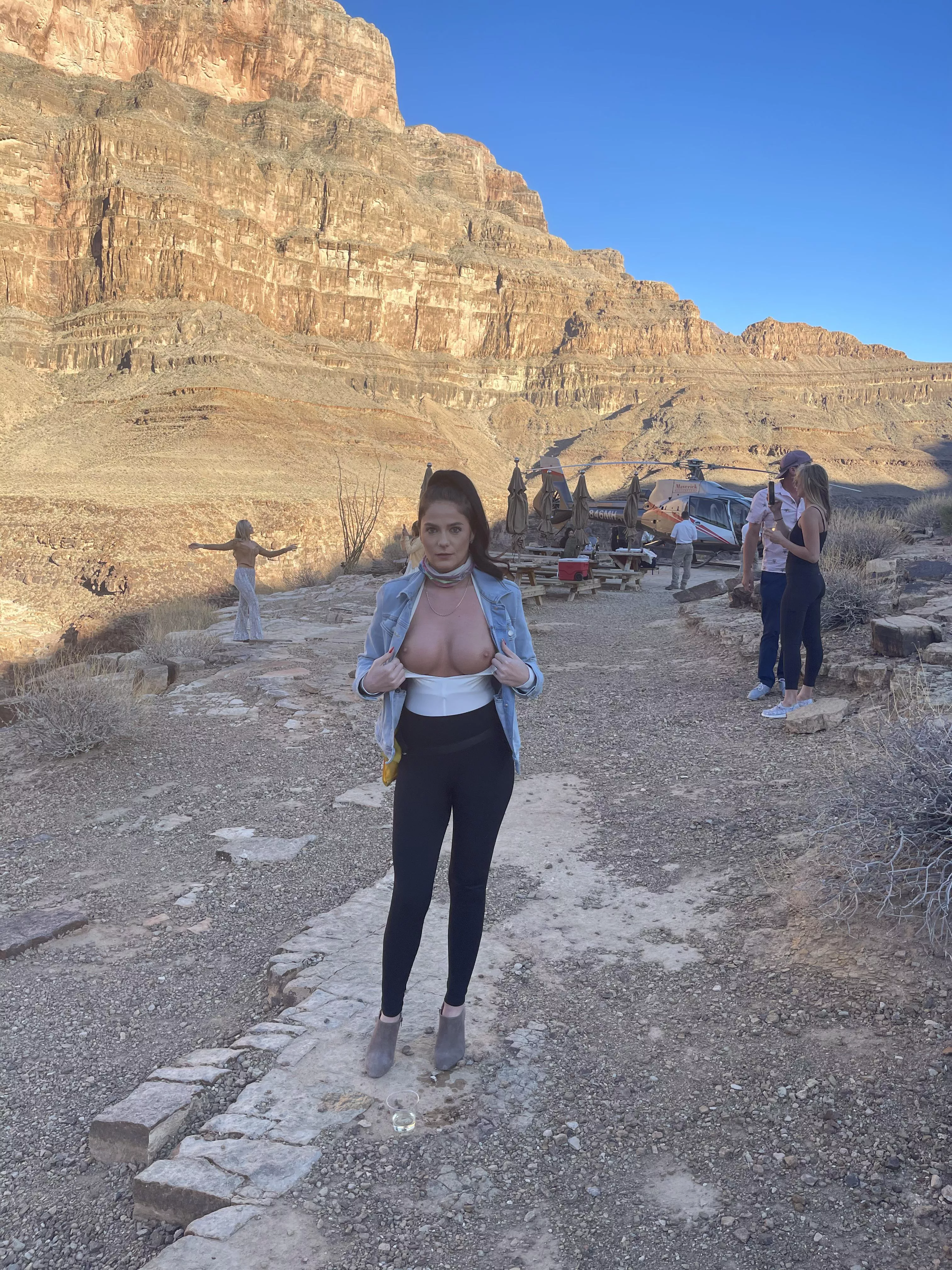 What could make the Grand Canyon more beautiful, titties!!! posted by TLizzzz