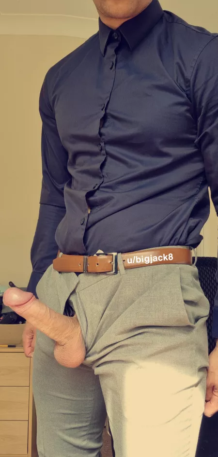 What do you like better? My uniform or my dick? by BigJack8