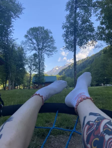 What do you most like about girls in socks? by NylonBonnie