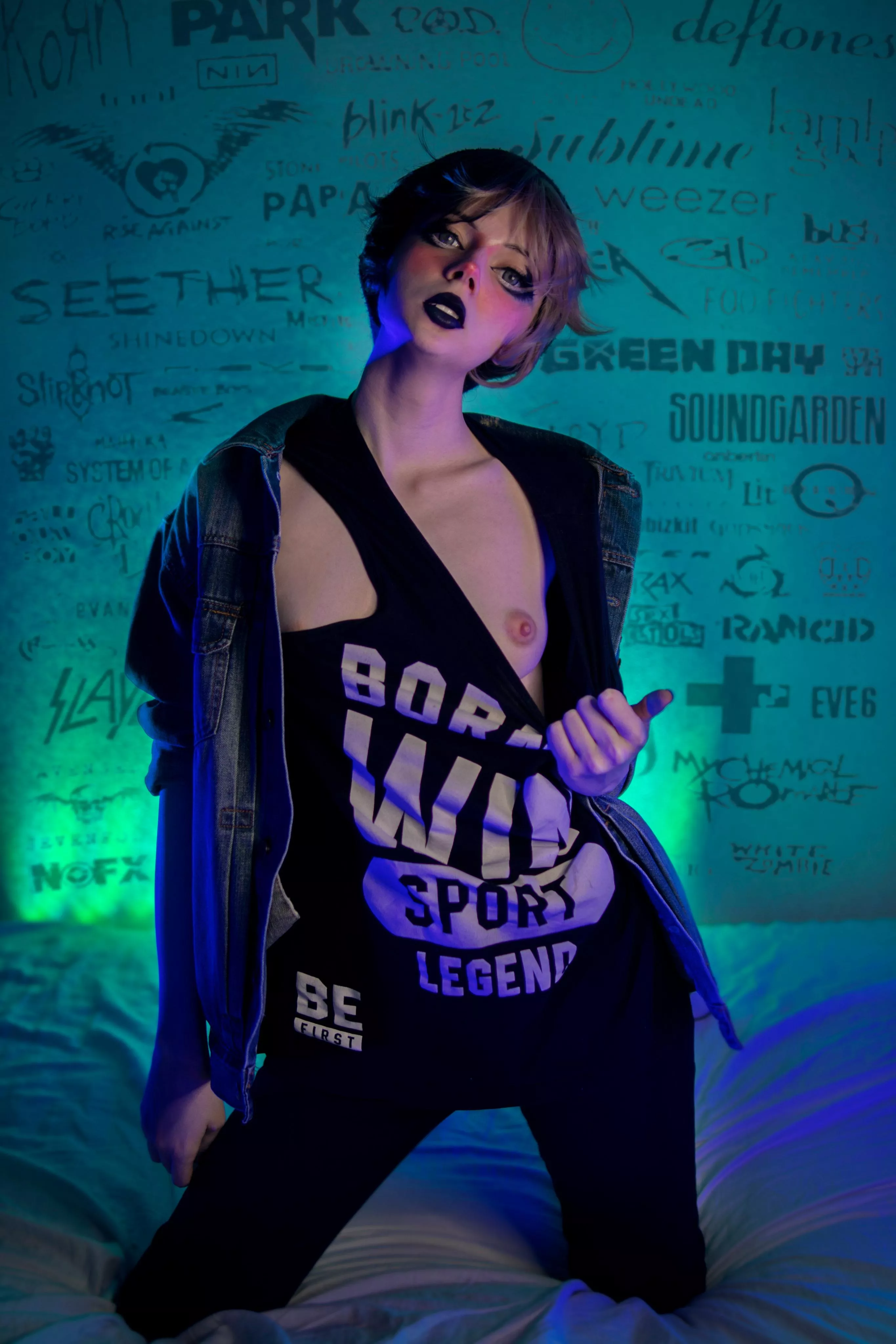 What do you think about edgy girls? posted by yourbabyvillian