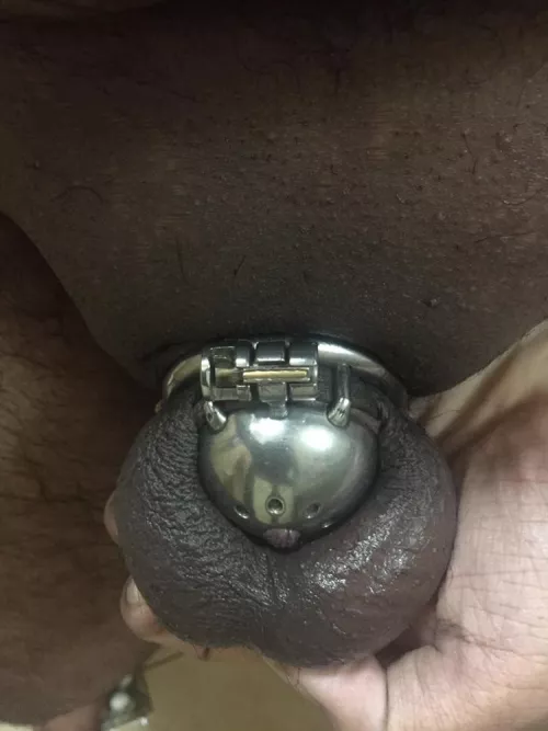 What do you think about my newly locked cock🔒 by unloving-god