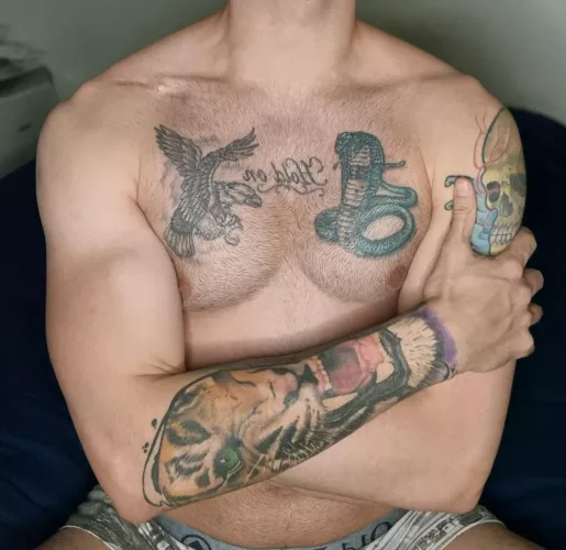 What do you think about my tattoos? I have 3 more in my back, a big one in my left rib and another one in my calf by itsjxxmx