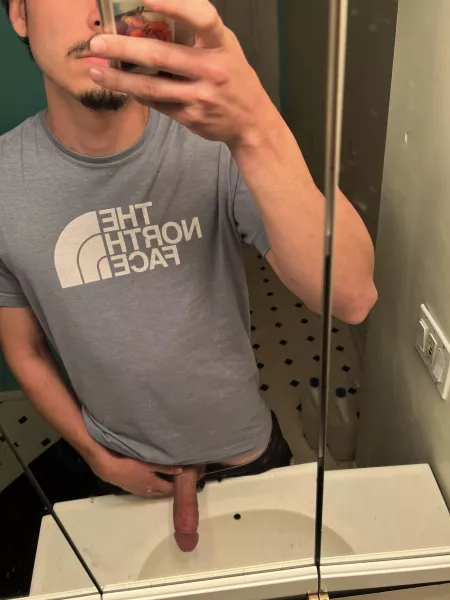 What do you think? Not fully hard btw by Mysterious_Wolf529