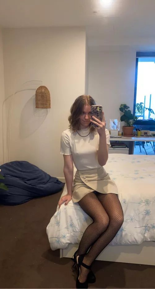 what do you think of my legs in these fishnets? good enough to rip a hole in? 👀 by PrincessTahlia9