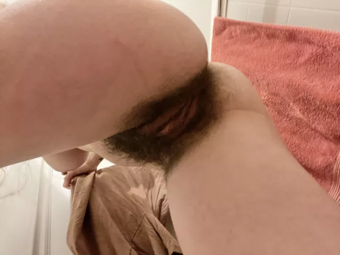 What do you think of my untamed bush? by lilboothangg