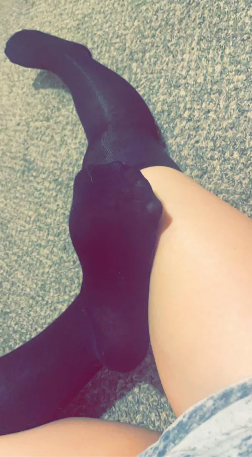 What do you think? See through thigh highs? by Available_Type9997